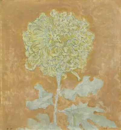 Chrysanthemum (1906) Piet Mondrian